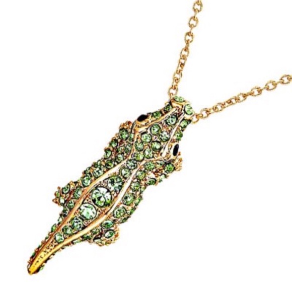 Kate Spade Swamped Alligator Necklace🐊 - Picture 3 of 5